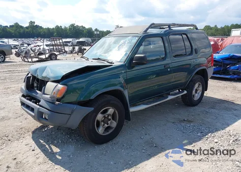 2001 Nissan Xterra Se из США, поврежденный, VIN 5N1ED28T61C531106